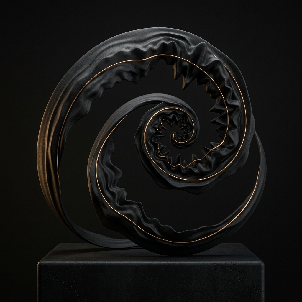 Abstract representation of sound waves or musical notes, possibly with a glowing effect, symbolizing high-fidelity AI audio synthesis and the Suno v4 release.