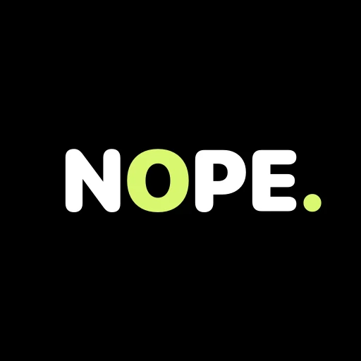 NOPE app icon