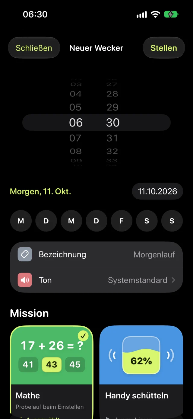 NOPE in Deutsch