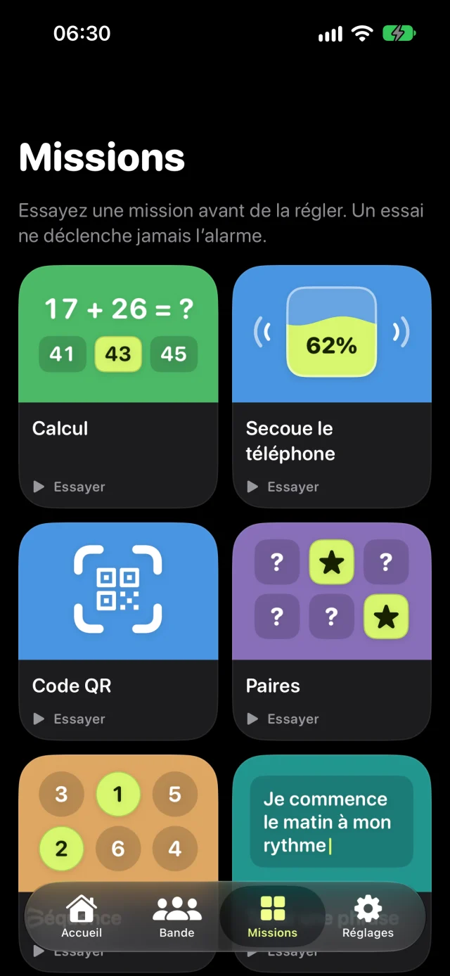 NOPE in Français