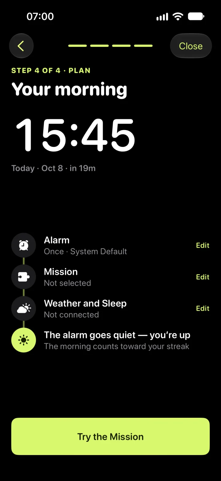 Step 4 · Plan