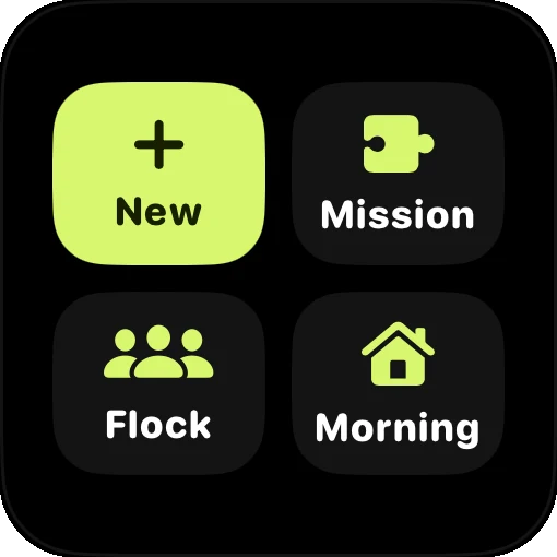 Quick actions widget